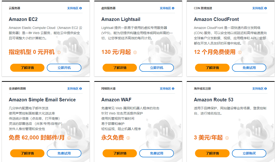 亚马逊云科技出海一站式云上商城