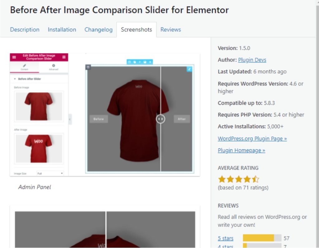 before and after功能
