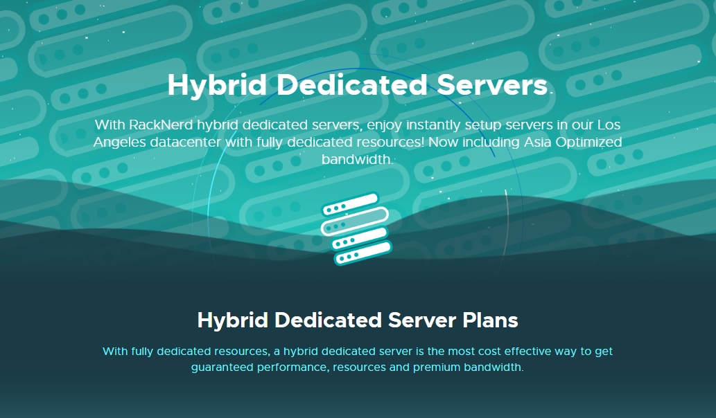 RackNerd混合专用服务器
