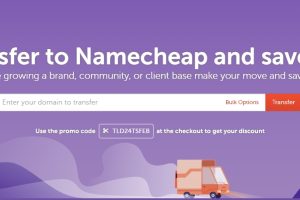 Namecheap域名转移优惠