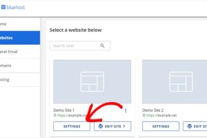 Bluehost网站设置