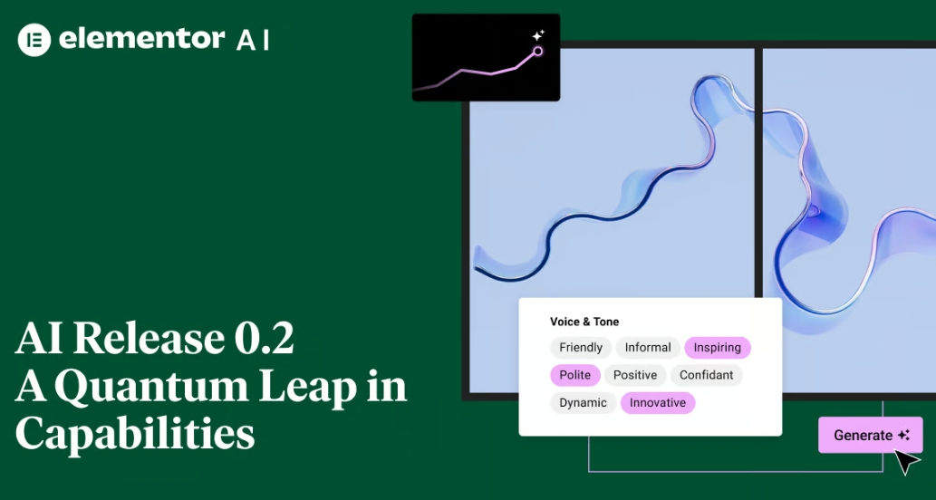 Elementor推出AI 0.2版本