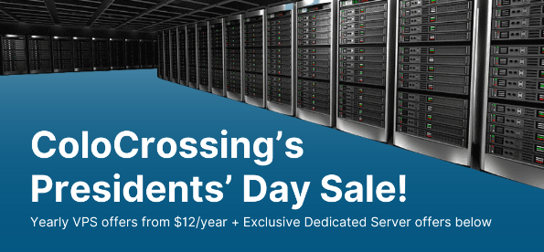 ColoCrossing情人节优惠