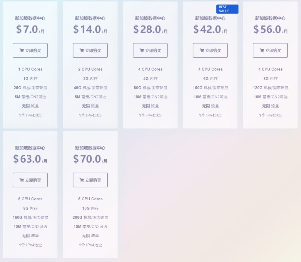 HostEase新加坡VPS主机
