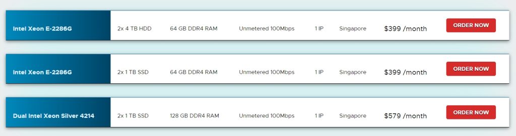 RackNerd亚洲专用服务器