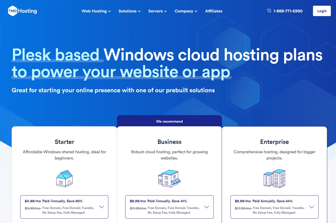 TMDHosting Windows虚拟主机