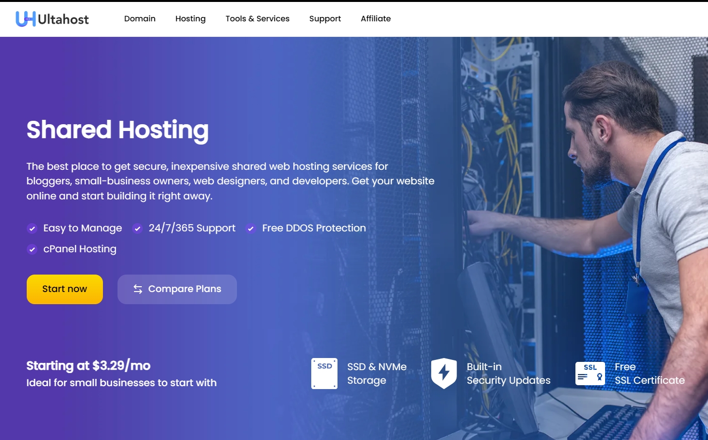 Ultahost虚拟主机