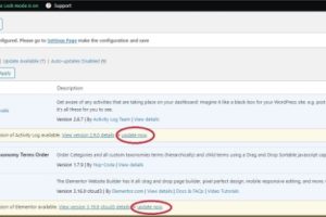 Elementor页面生成器插件更新