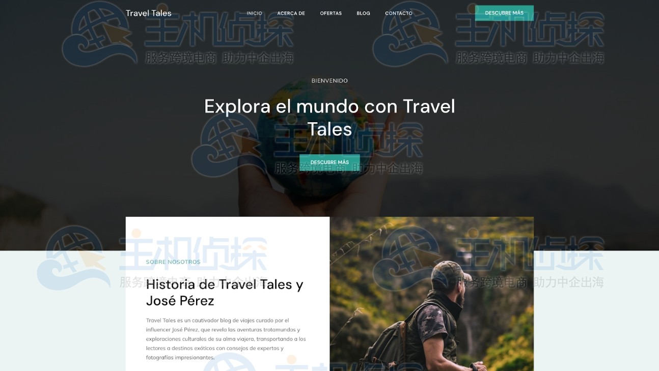 网站以西班牙语生成