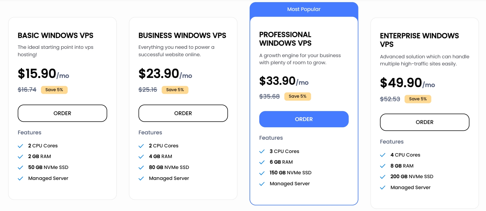 Ultahost Windows VPS主机
