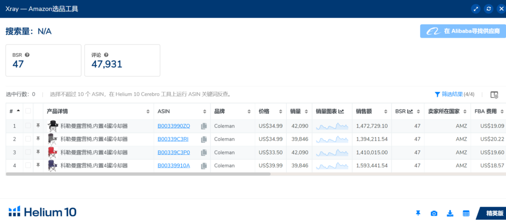 Helium 10谷歌插件