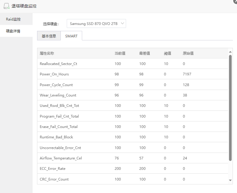 安装使用堡塔硬盘监控插件