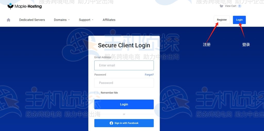 Maple-Hosting官网登录