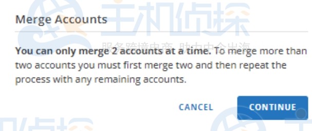 HostGator多个帐户合并