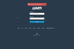 创建cPanel账户教程