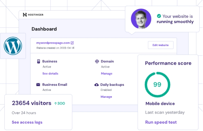 Hostinger WordPress主机