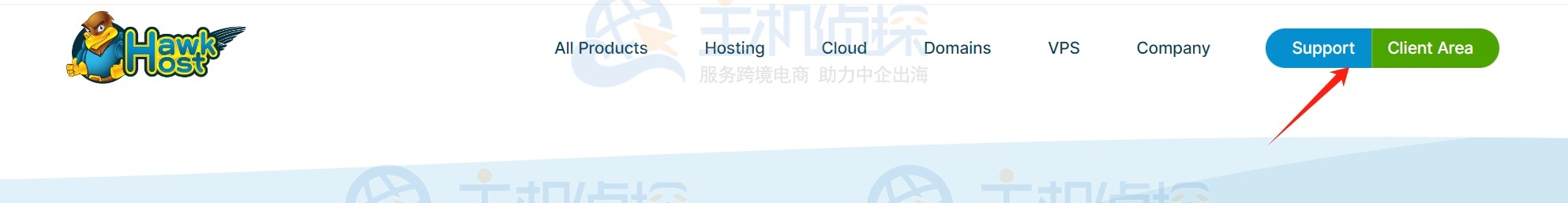 HawkHost客户端区域