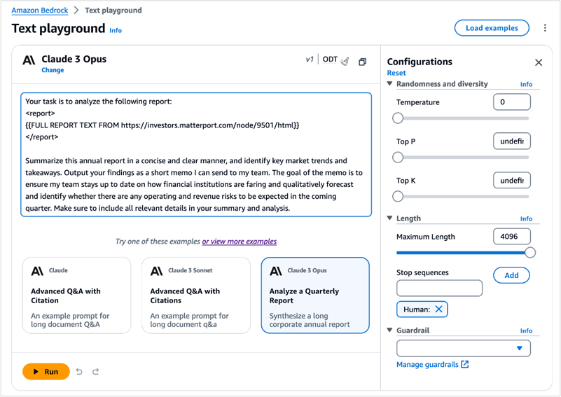Amazon Bedrock平台上推出Claude 3 Opus模型