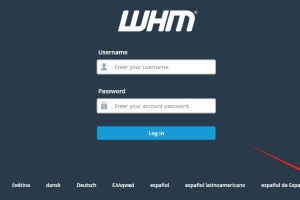 Hostease主机WHM/cPanel控制面板修改成中文