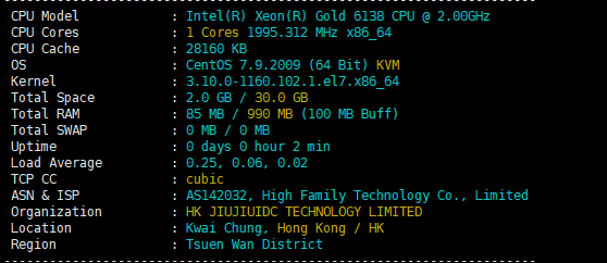 莱卡云香港BGP服务器评测
