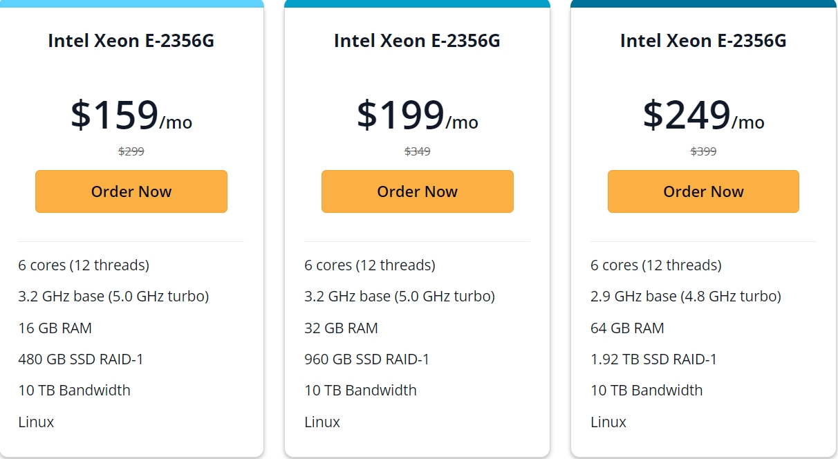 Liquid Web云专用服务器