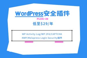 WP Activity Log/WP 2FA/CAPTCHA 4WP插件活动 低至$29/年