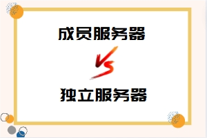 成员服务器 独立服务器