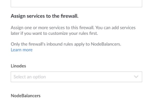 创建Linode云防火墙