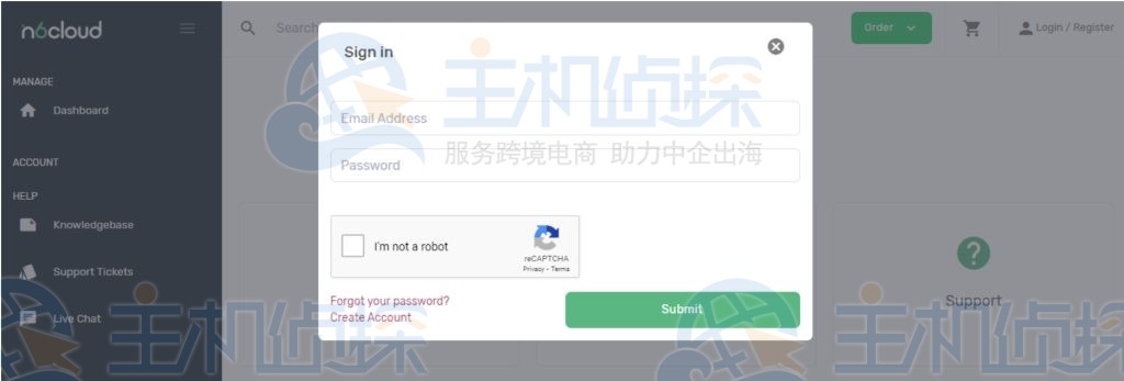 登录N6 Cloud后台