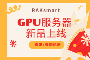 RAKsmart香港/美国GPU服务器新品上线
