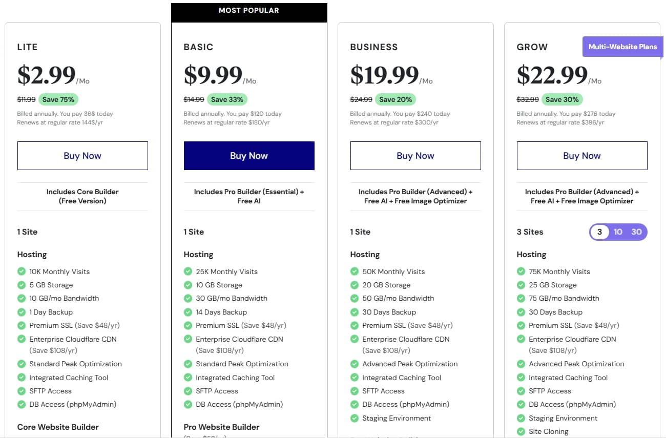 购买Elementor主机