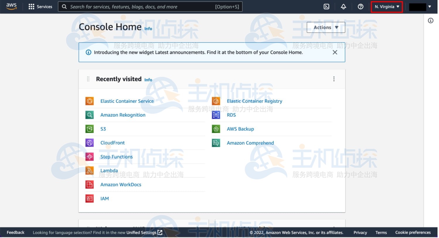 Amazon Route 53注册域名
