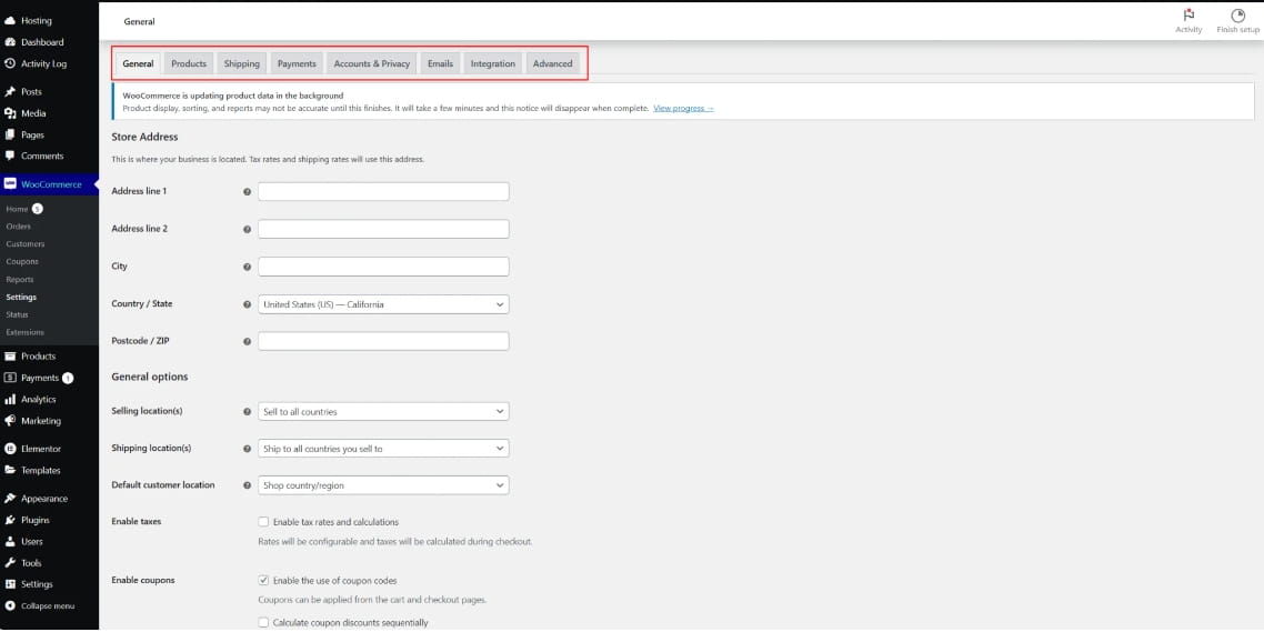 WordPress上传产品