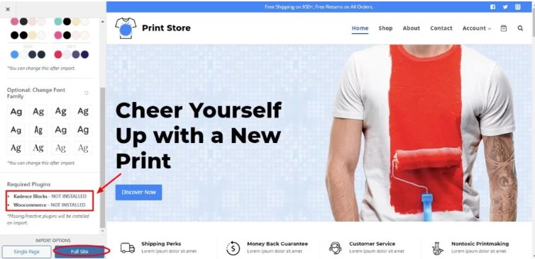 安装WordPress主题和插件