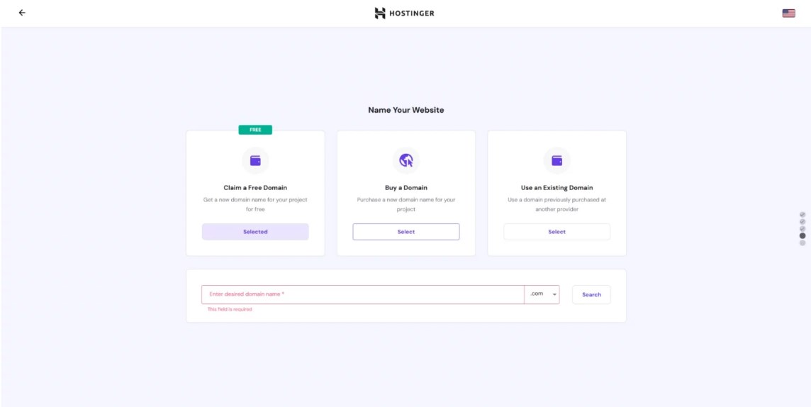 添加域名并设置主机