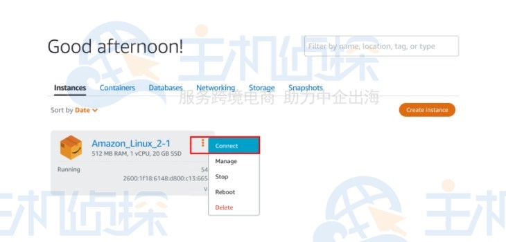 亚马逊免费VPS领取