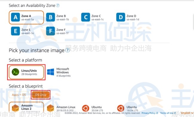 亚马逊免费VPS领取