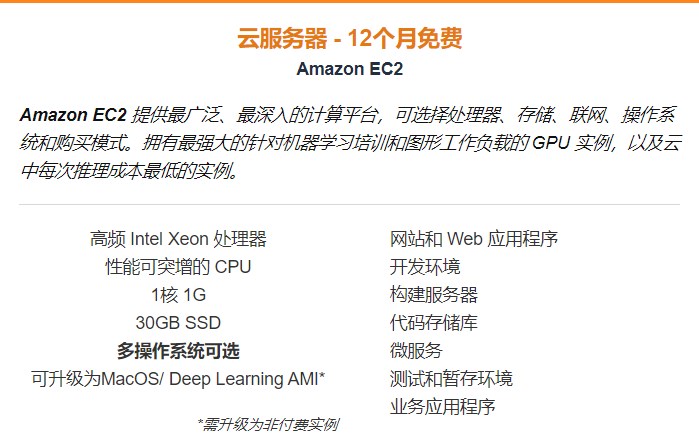 亚马逊云科技海外VPS云服务器