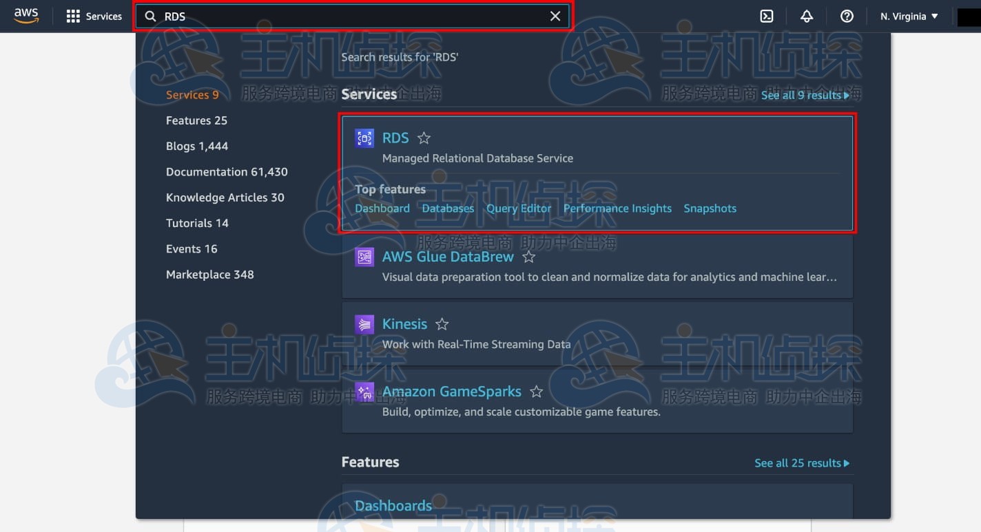 Amazon RDS创建MySQL数据库