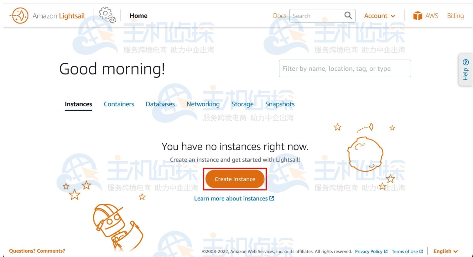 在亚马逊VPS中创建Windows Server 2019实例