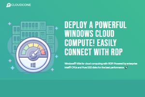 CloudCone美国Windows云服务器