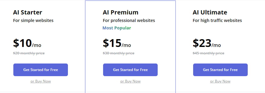 10Web Business方案