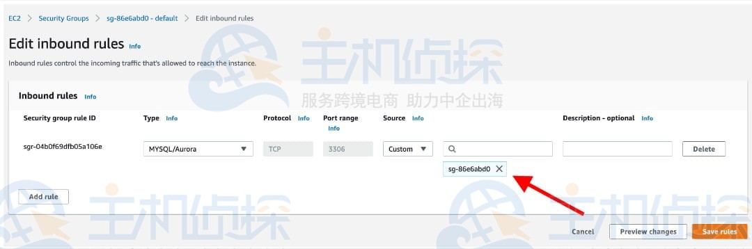 配置Amazon RDS数据库