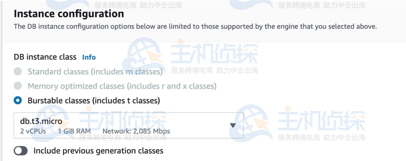 Amazon RDS创建MySQL数据库