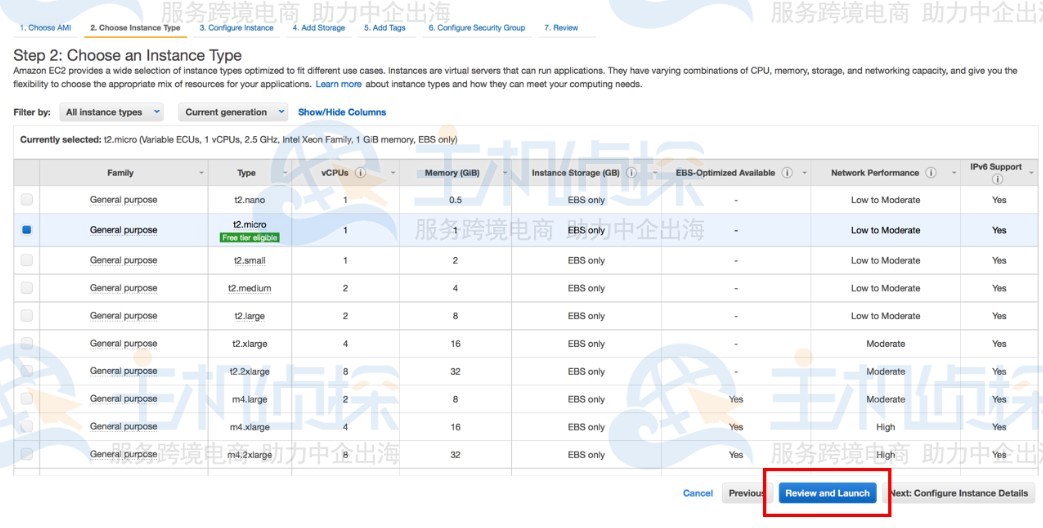 Amazon EC2创建和配置虚拟机