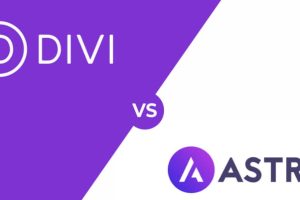 Divi主题和Astra主题对比