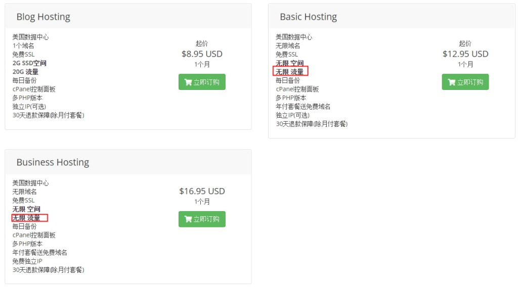 HostEase无限流量虚拟主机方案