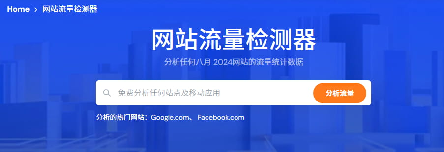网站流量检测器