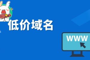 低价域名后缀