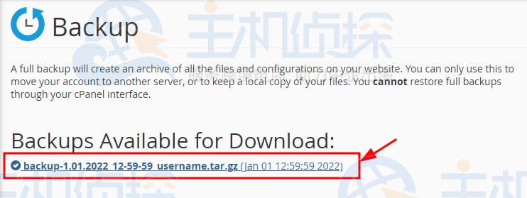 下载文件和数据库备份